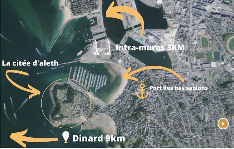Clewis Lejlighed Saint-Malo Eksteriør billede